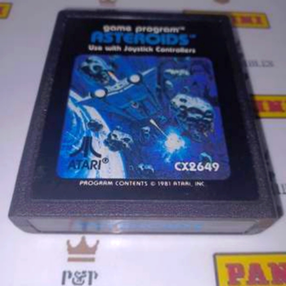 Asteroids - Atari 2600 Vintage Video Game
